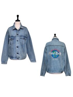 Hard Rock Cafe Atlanta Denim Jacket
